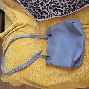 Light gray large Antik Kraft two piece bag